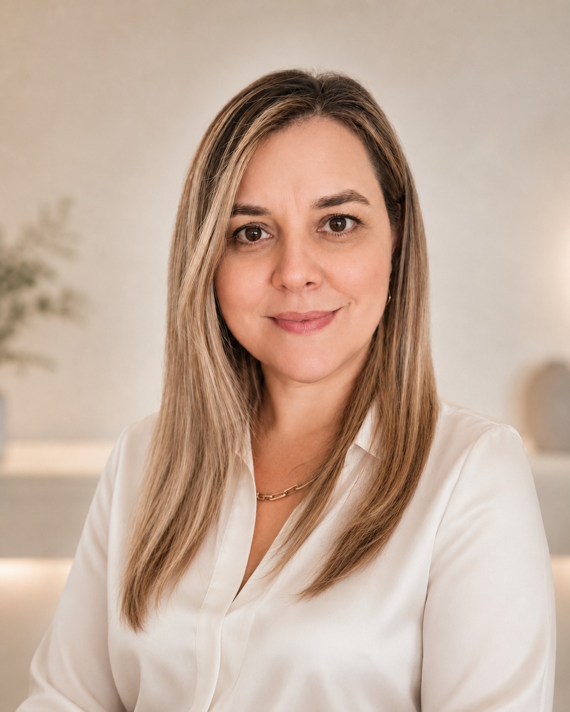 Anessa Trassi, Psicóloga Clínica, em seu consultório